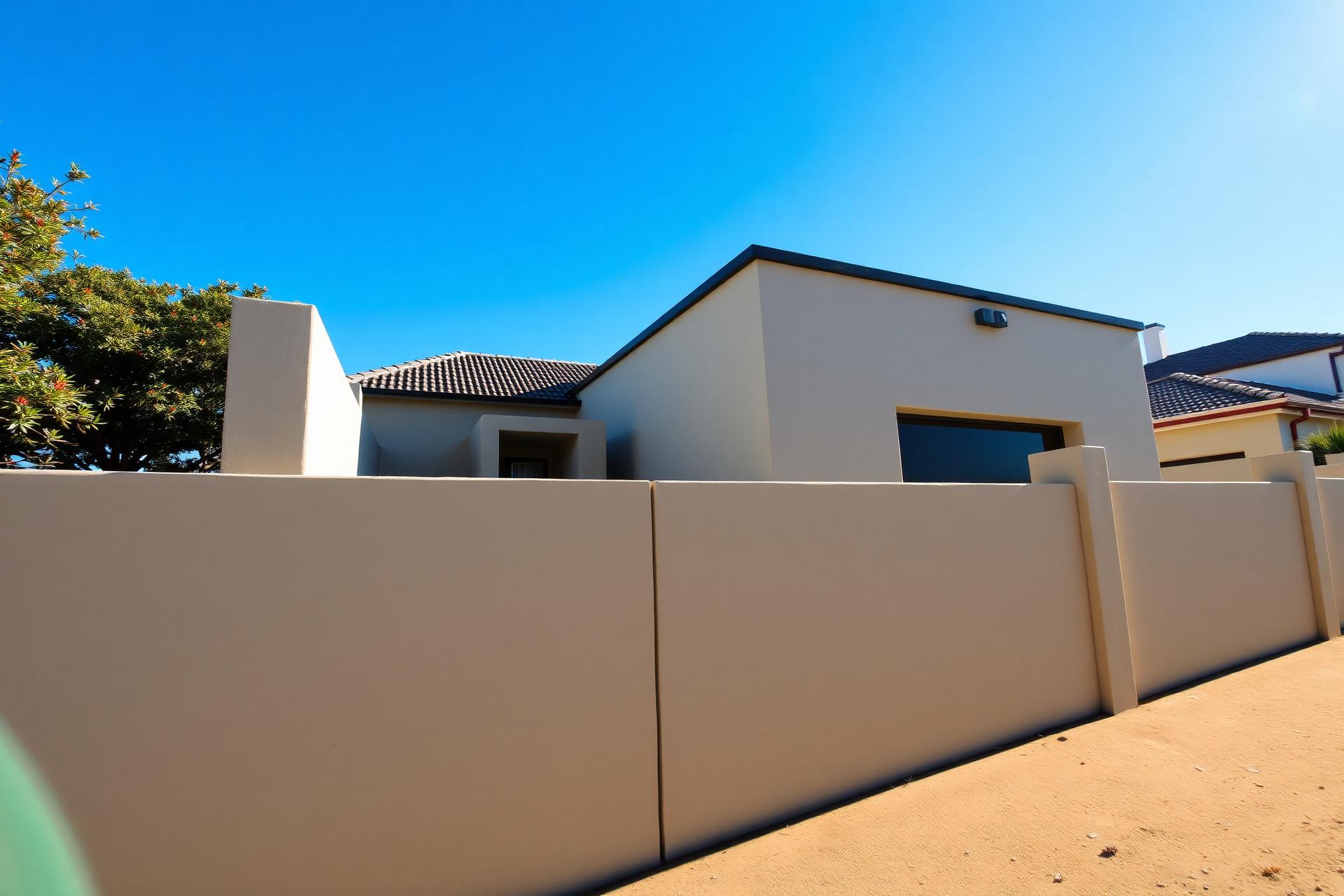 Precast wall installation in Bloemfontein
